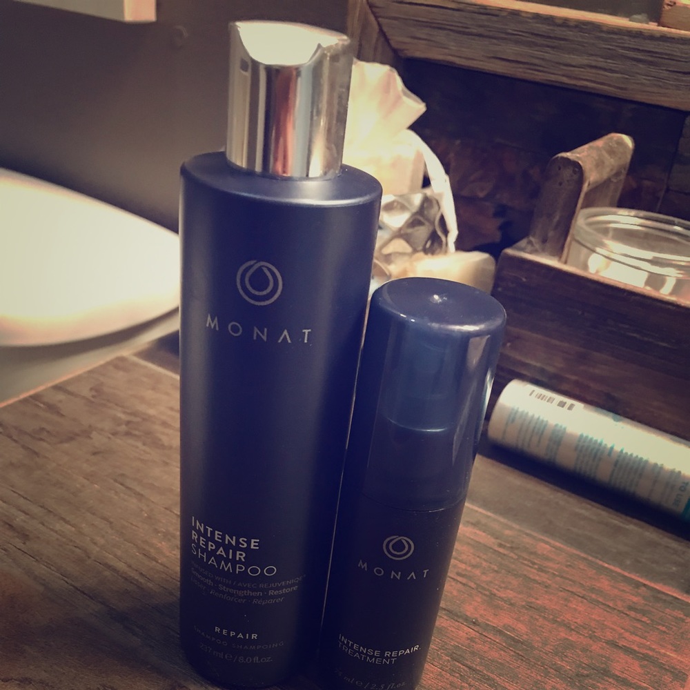 Monat intense repair shampoo and spray! Brand new!